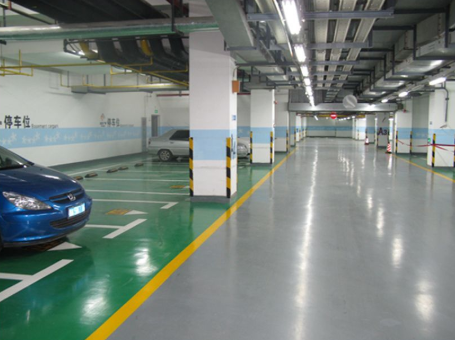 地下停車場地坪漆